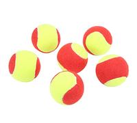 Yinhing Balles de Tennis pour Enfants, 6 Pièces, Caoutchouc Peluche de qualité Supérieure, Légères, élastiques et Sûres pour l'entraînement des Jeunes