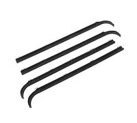 Yinhing Bande de Joints de Fenêtre de Voiture, Décapage des Temps de Fenêtre E7TZ1521452A 4PCS Porte de Voiture Dépouchage du Temps pour la Pick-up de Style Ancienne