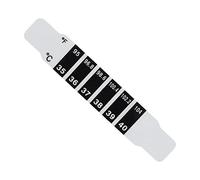 Yinhing Bandes de Thermomètre Frontal à Lecture Rapide, Réutilisables, Lavables, Mesure Précise de la Température pour Nourrissons et Adultes, Matériau Flexible de Haute qualité, Lot