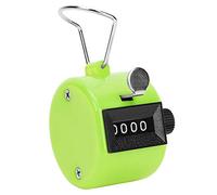 Yinhing Berm Compteur Manuel à 4 Chiffres avec Bouton en Plastique pour Réinitialiser l'outil de Comptage Portable avec Crochet Pratique pour Un Transport Facile et Un Comptage Précis dans Divers