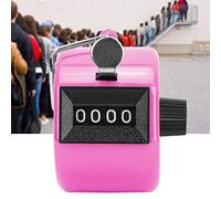 Yinhing Berm Compteur Manuel à 4 Chiffres avec Bouton en Plastique pour Réinitialiser l'outil de Comptage Portable avec Crochet Pratique pour Un Transport Facile et Un Comptage Précis dans Divers