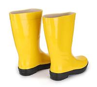 Yinhing Bottes de Protection contre les Perforations en Caoutchouc, Chaussures pour Hommes et Femmes, Taille 42, Idéales pour les Pompiers, les Travailleurs Industriels et les Environnements