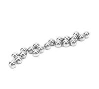 Yinhing Boules en Acier Filetées M4, Billes de Remplacement de 10 Mm Baule en Acier en Inoxydable Perle de Coupe 20pcs M4 BOULEUR MAGNÉTIQUE MAGNEMENTS POUR IMPRIDANCE 3D Joints Magnétiques