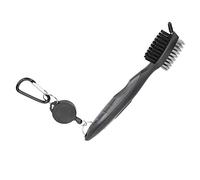 Yinhing Brosse de Nettoyage Multifonctionnelle avec Conception Ergonomique en Acier et Nylon pour Une Utilisation Facile, Comprend Un Crochet de Lanière Télescopique, Un Outil Efficace pour