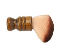 Yinhing Brosse Plumeau pour le Cou, Poignée Ergonomique en Nylon Souple, Outil de Nettoyage pour Coupe de Cheveux, pour Salon de Coiffure, Usage Professionnel, Matériau en Nylon ABS et