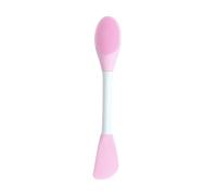 Yinhing Brosse pour Masque Facial, Applicateur en Silicone à Double extrémité et Brosse de Massage Nettoyante avec Conception Amovible pour (Type de nettoyante pour le visage + couteau)