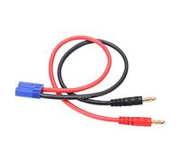 Yinhing Câble de Connexion Banane 4,0 Mm vers Fiche EC5 12 Awg 36,3 Cm pour Batterie Lipo B6 Câble de Connexion Haute Performance pour Modèle RC et Conception Flexible pour Un Transfert de Puissance