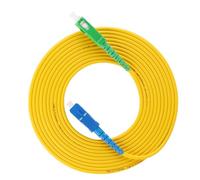 Yinhing Câble de Patch en Fibre, Câble à Fibre Installation Facile PVC Optique pour LAN à Optique