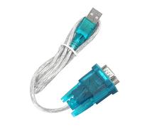 Yinhing Câble de Programmation PLC Série USB vers RS232, Adaptateur de Tension 3V 5V pour Connexion, Compact, Léger, Idéal pour les Ingénieurs et Techniciens
