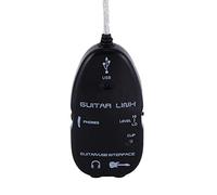 Yinhing Câble d'interface Guitare vers USB pour un Enregistrement de Haute qualité sur PC Adaptateur Premium pour Musiciens et Compositeurs pour Connecter une Guitare électrique et d'autres