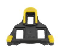 Yinhing Cales de Pédale de Vélo, Système de Verrouillage Automatique pour Vélos de Montagne et de Route, Matériau ABS, Accessoire d'installation Facile pour Une stabilité Améliorée (Yellow)