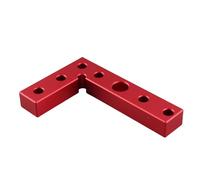 Yinhing Calibration Center Finder Petit Outil de Recherche de Centre en Alliage d'aluminium Gabarit de Perçage de Cheville pour le Travail du Bois Traceur de Ligne à Centrage Automatique 90 Degrés