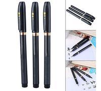 Yinhing Calligraphy Pens Chinese Japanese Callig 3 Pièces Ensemble de Pinceaux Shodo de Calligraphie Japonaise Chinoise pour écrire et Dessiner Stylos à Pointe Souple pour l'encre et l'artisanat