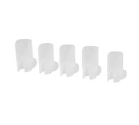 Yinhing Capuchon Protecteur de Vernis à Ongles, 10 Pièces Transparent à Clipser pour le Nail Art, avec Matériau PP de qualité Alimentaire, Plusieurs Tailles pour les Doigts, Manucure (10PCS)