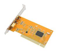 Yinhing Carte PCI Résolution 640 X 480 Plug and Play pour Une qualité d'image Claire Compatible avec Les Normes H.324 Image Dynamique Idéale pour Les Vidéoconférences