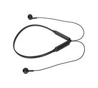 Yinhing Casque de Cou avec Technologie de Suppression du Bruit IPX7, Son de Basses Profondes, Conception Flexible pour Les Sports et Les Activités de Plein Air, Option de Couleur Rouge (Black)