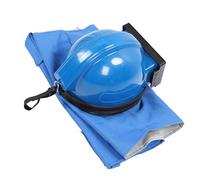 Yinhing Casque de Sablage avec Combinaison sans Manches, Capuche à Impact ABS, Double Couche, Lentille Antibrouillard, Flux d'air, Conception Légère pour Le Sablage, la Découpe de Peinture