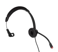 Yinhing Casque Téléphonique RJ9 avec Micro Antibruit, Casque Professionnel Filaire pour Service Client Fixe, Confortable pour Centre d'appels