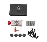 Yinhing Ce Mini étau D'établi en Acier Inoxydable Comprend une Base Rotative à 360 Degrés et un Rail Coulissant pour un Positionnement Précis dans la Fabrication de Bijoux, la