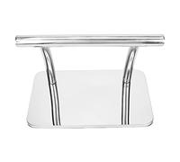 Yinhing Ce Repose-Pieds de Pédicure Mobile en Acier Inoxydable Est Conçu pour Les Salons de Pédicure et Les Magasins de Tatouage, Offrant Un Support de Pied Robuste et Portable pour Le