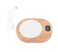 Yinhing Chauffe-Tasse électrique à Chauffage Rapide, Antidérapant, Prise USB, 13W, 5V, 3A, pour Tasses à thé en Céramique et en Acier Inoxydable, Idéal pour Les Amis et la Famille