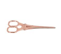Yinhing Ciseaux à Coudre Tour Outil de Ciseaux en Acier Inoxydable Bronze de Haute qualité pour les Travaux Manuels et la Broderie Conception Unique pour les Projets de Coupe et de Point (Or Rose)