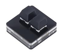 Yinhing Clavier de Jeu Programmable à 2 Touches, pour Raccourci de Type C vers USB, Compact, Multifonctionnel, pour Un Flux de Travail Efficace