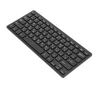 Yinhing Clavier Filaire K 1000, 78 Touches, Clavier Ergonomique pour PC, Russe, Français et Allemand, Conception ABS, compatibilité Plug and Play pour Ordinateurs Portables et de Bureau (Russe)