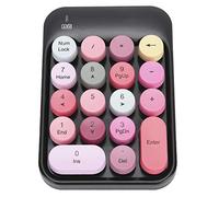 Yinhing Clavier Numérique avec Touches Chocolat, Idéal pour Changer de Direction de Jeu, Modèle AK18, connectivité, Conception Ergonomique, Idéal pour Les Joueurs et Les Professionnels (Black)