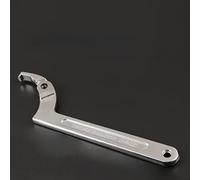 Yinhing rochet Multifonctionnelle, clé Mobile en Acier pour écrous Ronds, Poignée Ergonomique, Conception Permettant de Gagner de l'espace (Tête carrée 2”-4 3/4” (51-121mm))