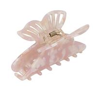 Yinhing Clips de Griffes de Cheveux, Barrettes de Cheveux Arrondies, Fortes Pinces de Cheveux pour Filles, Sœurs, Mères, avec un Ressort en Métal de sécurité, de Bons Cadeaux pour les Cheveux épais