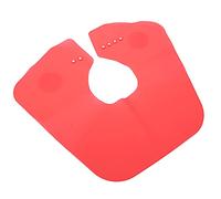 Yinhing Coiffure de Cheveux en Silicone Cap Cap-châle Barber Barber Cape avec des Aimants Forts pour la Maison de Coiffure Salon (Grand Rouge)