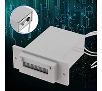 Yinhing Compteur d'impulsions électromagnétiques à 6 Chiffres CSK6 YKW, Mesure électrique Précise DC24V, Conception Compacte pour Usage Industriel (DC24V)