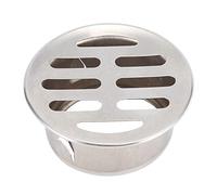 Yinhing Conception Anti-colmatage de Drain de Sol de Balcon en Acier Inoxydable avec Pince D'inclinaison Réglable pour le Drainage des Tuyaux de Toit de Cour Extérieure (50 bouche plate)