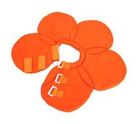 Yinhing Cône de Chat Collier Doux, Beignet de Chat Collier Cow Fleurs Vache Réglable Cône Breatte Pet Elizabeth Col Col Chien Donut pour Petits Petits Après Chirurgie (S)