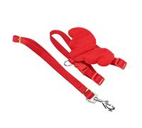 Yinhing Corde de Traction pour Canards, avec Sangle de Poitrine, Harnais en Nylon, Laisse pour Canards, Poulets, Oies, pour l'entraînement en Plein Air, Les Promenades Quotidiennes (XS)