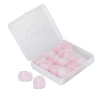 Yinhing Coton Coton Réduction du Bruit Plugs Protection Auditive Adault Bouchons D'oreille Enfant Rose 8 Paires de Natation