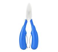 Yinhing Coupe-Ongles Incarnés Professionnels en Acier Inoxydable, Ciseaux à Cuticules, Outil de Pédicure avec Poignée Ergonomique pour une Coupe Indolore des Ongles Noir Rouge Bleu (BLUE)
