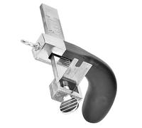 Yinhing Coupe-sangle en Cuir Poignée en Aluminium de qualité Professionnelle pour Couper Idéal pour les Projets d'artisanat du Cuir Coupe jusqu'à 4 Pouces de Large