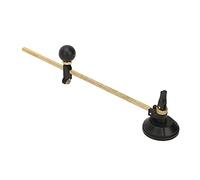 Yinhing Coupe-verre Outil de Coupe Circulaire à 6 Roues avec Ventouse pour Couper des Cercles jusqu'à 40 Cm, Idéal pour les Artisans, les Projets de Bricolage et les Artisans (alliage 3)
