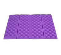Yinhing Coussin de Jardin en Mousse d'extérieur, pour Camping, Tapis Pliant Portable, Conception Respirante à Haute Résilience (Violet + Noir)