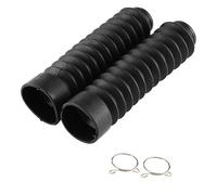 Yinhing Couvre-fourche Avant de Moto, Guêtres de Protection contre les Chocs en Plastique Anti-poussière 210,5x42 Mm pour la Plupart des Vélos, avec élasticité, Faciles à Installer en 3 (C'est le