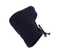 Yinhing Couvre-orteils en Fonte, Protection Réglable pour Chauffe-Pieds pour Hommes et Femmes, Peluche Blanche Douce et épaisse, Bleu foncé, Garde les Pieds au Chaud pour la Maison, le (S)