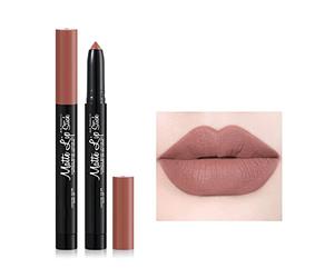 Yinhing Crayon à Lèvres Mat Crayon à Lèvres Couverture Complète Couleurs Riches et Brillantes Pâte de Haricots Super Douce Rose Rouge à (3 tailles)