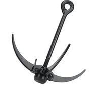 Yinhing Crochet d'escalade Extérieur en Acier Crochet de Grappin Multifonctionnel à 4 Griffes pour l'alpinisme, la Spéléologie, l'escalade, Le Camping et la Conception Robuste pour Une durabilité