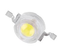 Yinhing Diode LED Super Brillante Puce LED Cob 50pcs 1W SMD Lampe à Perles Puce d'ampoule Blanche Chaude pour Projecteur et éclairage à économie d'énergie (Blanc froid)