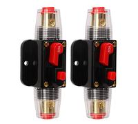 Yinhing Disjoncteur Inline 100A 12-24V avec Support à Réarmement Manuel,