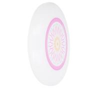 Yinhing Disque Volant Lumineux d'extérieur pour Adultes, Sport de Fitness Portable pour Le Camping sur la Plage et la Compétition, Design Bleu Marine élégant avec Une visibilité Améliorée (Pink)