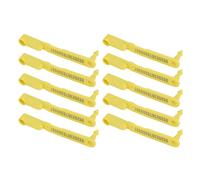 Yinhing D'oreille de Chèvre de 10pcs, Matériau TPU à L'épreuve de la Pluie, -20 ° C à + 65 ° C, 134,2 KHz UHF Devices, EM4305, Chips SIC279 pour le Suivi de la santé Animale, le
