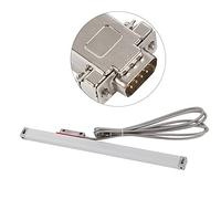 Yinhing Échelle Linéaire de Tour TTL 1μm, Encodeur de Lecture Numérique Haute Précision DC5V avec Prise DB9, Outil de Mesure pour l'usinage CNC, adapté aux Projets de Bricolage et à un Usage (800)